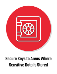 Secure Keys to Areas Where Sensitive Data Is Stored