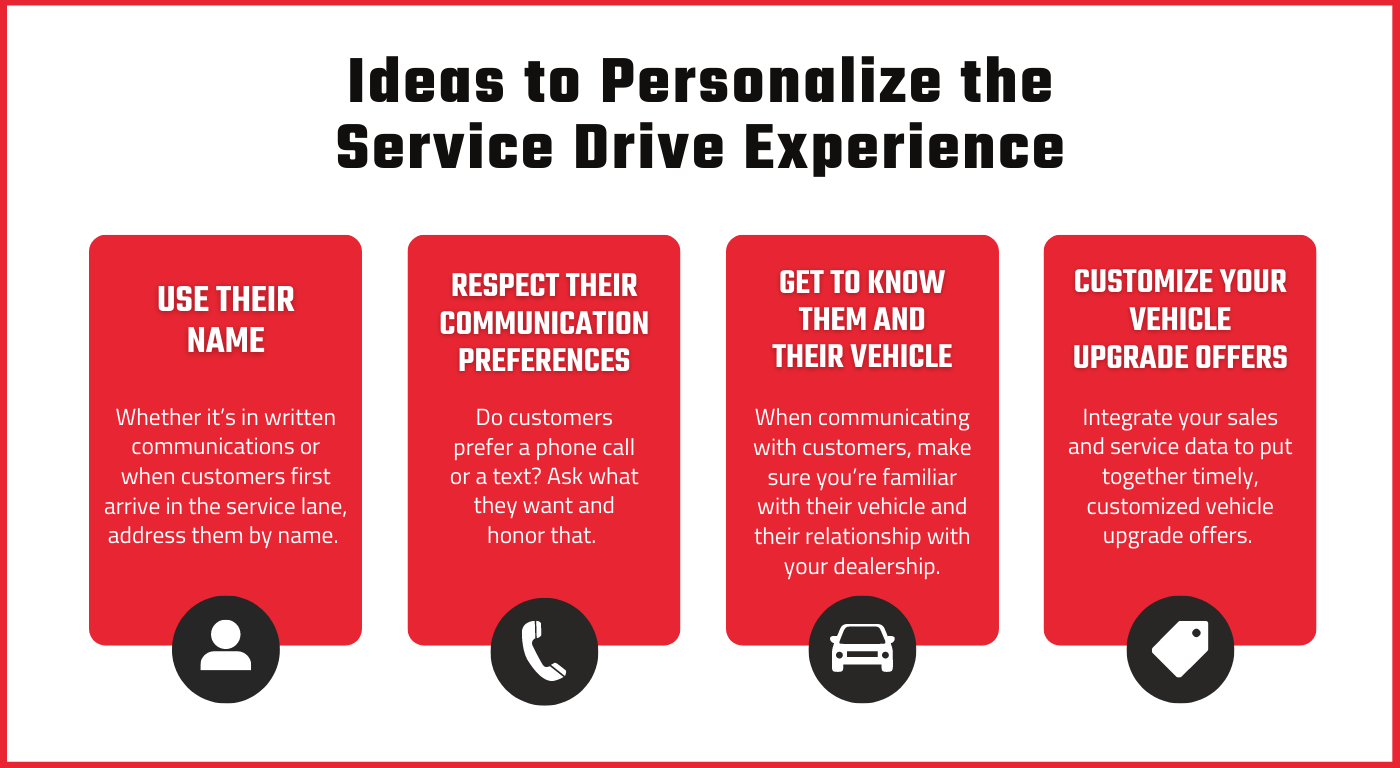 Ideas to Personalize the Service Drive Experience