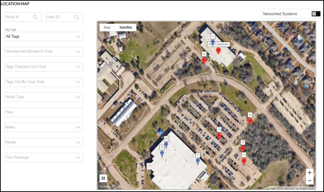 TrueSpot Location Map