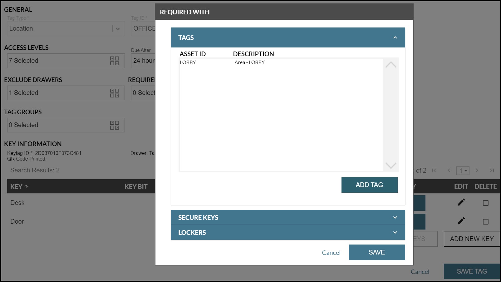 KTEC - Add Required With-1