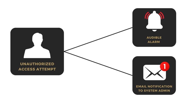 Law Enforcement Unauthorized Access Flowchart