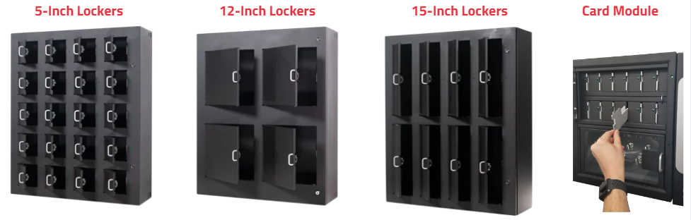 Locker and Card Module Graphic