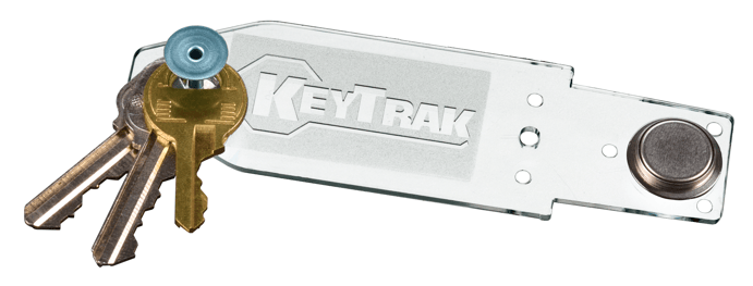 Keys attached to KeyTrak tag
