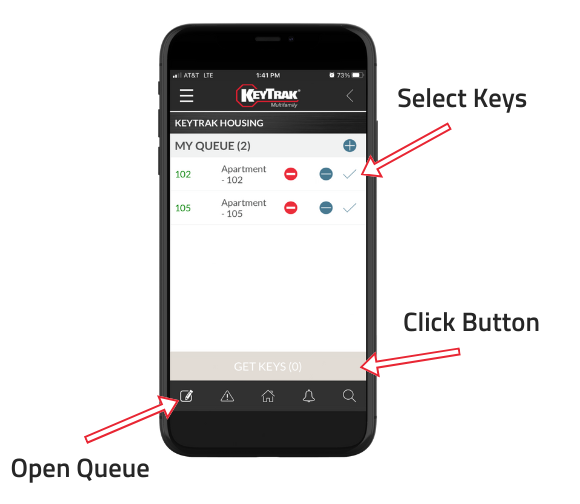 Mobile App Key Queue Image 2-1