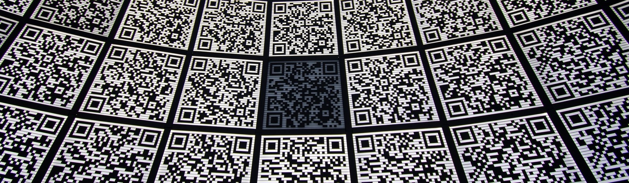 Repeating QR code