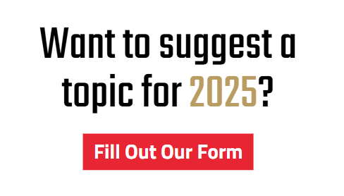 Suggest a Topic for 2025