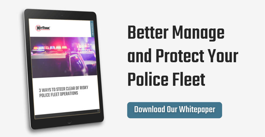 Graphic: Better Manage and Protect Your Police Fleet. Download Our Whitepaper
